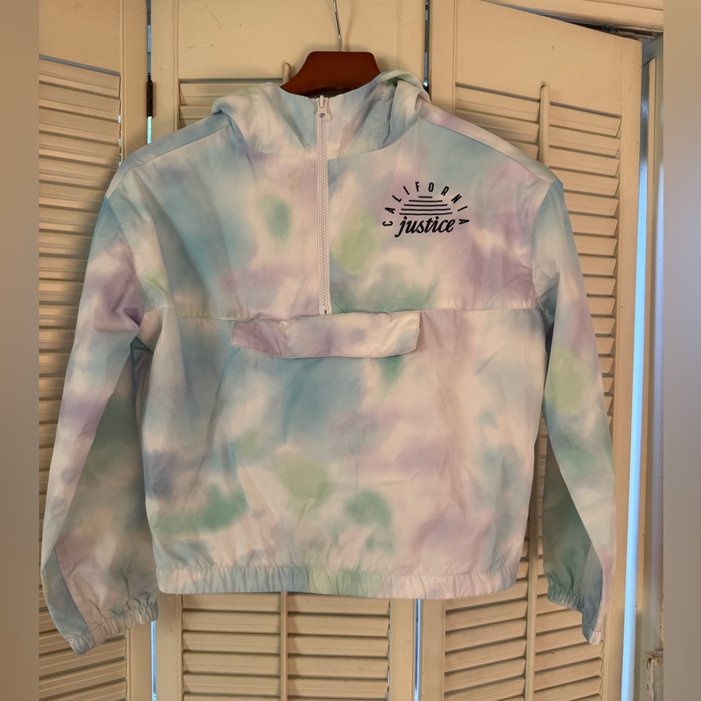 Justice Pastel Tie-Dye Hoodie